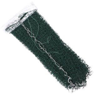 garneck 25ft badminton training net,nylon braided mesh portable sports net for volleyball tennis soccer pickleball