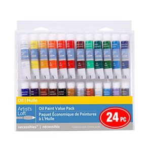 michaels 24 color oil paint value pack by artist's loft™ necessities™