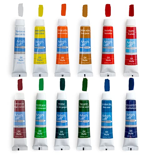 MICHAELS 24 Color Oil Paint Value Pack by Artist's Loft™ Necessities™