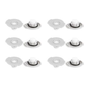 fdit 12pcs sweeping robot vacuum cleaner filter assembly cleaner filter replacement accessory fit for xiaomi roborock