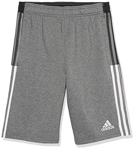 adidas mens Tiro 21 Sweat Shorts Grey Melange Small