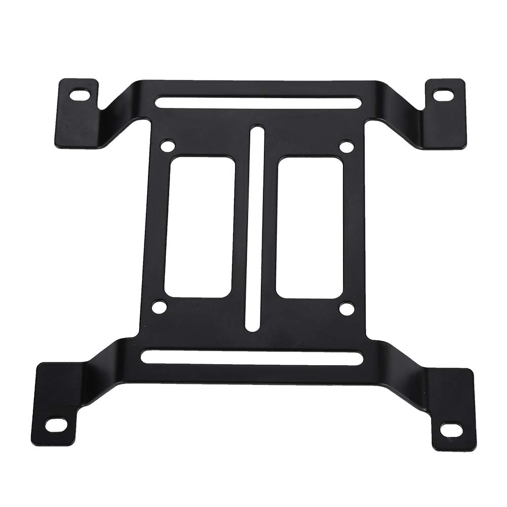 Wendry Computer Water Cooling 12cm Water Pump Bracket, Metal Arched Bracket, Pump Mounting Bracket for 120mm Radiators