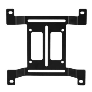 Wendry Computer Water Cooling 12cm Water Pump Bracket, Metal Arched Bracket, Pump Mounting Bracket for 120mm Radiators