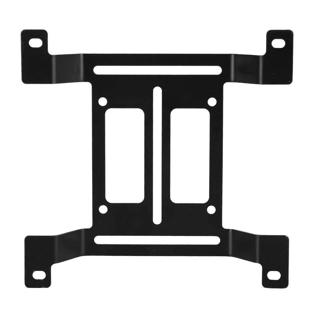 Wendry Computer Water Cooling 12cm Water Pump Bracket, Metal Arched Bracket, Pump Mounting Bracket for 120mm Radiators