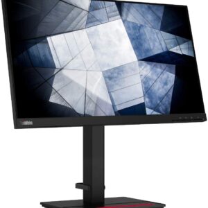 Lenovo ThinkVision P24q-20 23.8" WQHD WLED LCD Monitor - 16:9 - Raven Black - 24" Class - in-Plane Switching (IPS) Technology - 2560 x 1440-16.7 Million Colors - 300 Nit Typical - 4 ms Ext