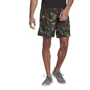 adidas,mens,camo shorts,legacy green,small