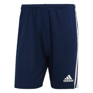 adidas men's squadra 21 shorts, team navy blue/white, medium