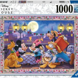 Ravensburger Disney Mickey Mouse: Mosaic Mickey 1000 Piece Jigsaw Puzzle for Adults - Every Piece is Unique, Softclick Technology Means Pieces Fit Together Perfectly