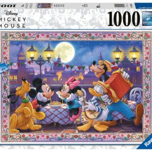 Ravensburger Disney Mickey Mouse: Mosaic Mickey 1000 Piece Jigsaw Puzzle for Adults - Every Piece is Unique, Softclick Technology Means Pieces Fit Together Perfectly