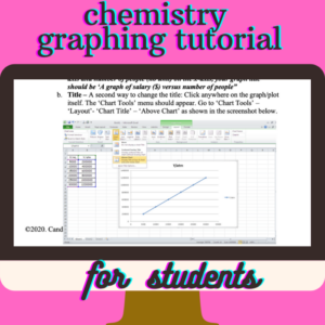 graphing lab & tutorial for chemistry