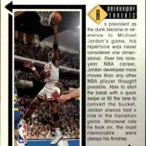 1993-94 Upper Deck #438 Michael Jordan BT NBA Basketball Trading Card Chicago Bulls