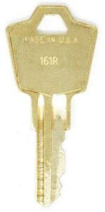 hon 161r replacement keys: 2 keys