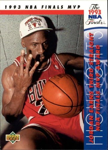 1993-94 Upper Deck #204 Michael Jordan FIN NBA Basketball Trading Card Chicago Bulls