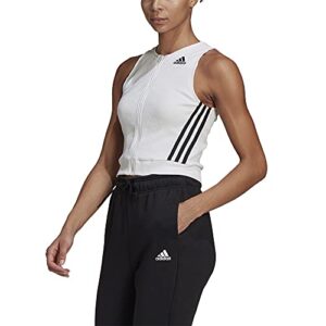 adidas womens Sport Tank White Medium