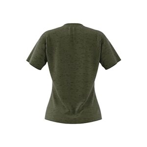 adidas womens Win 2.0 Tee Wild Pine Melange Small