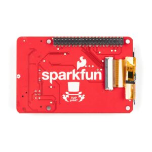 SparkFun Top pHAT for Raspberry Pi - Supports Machine Learning Voice Control Onboard Microphone & Speaker Two programmable Buttons & Joystick RGB LEDs Offswitch for Rpi 2.4" TFT LCD Display