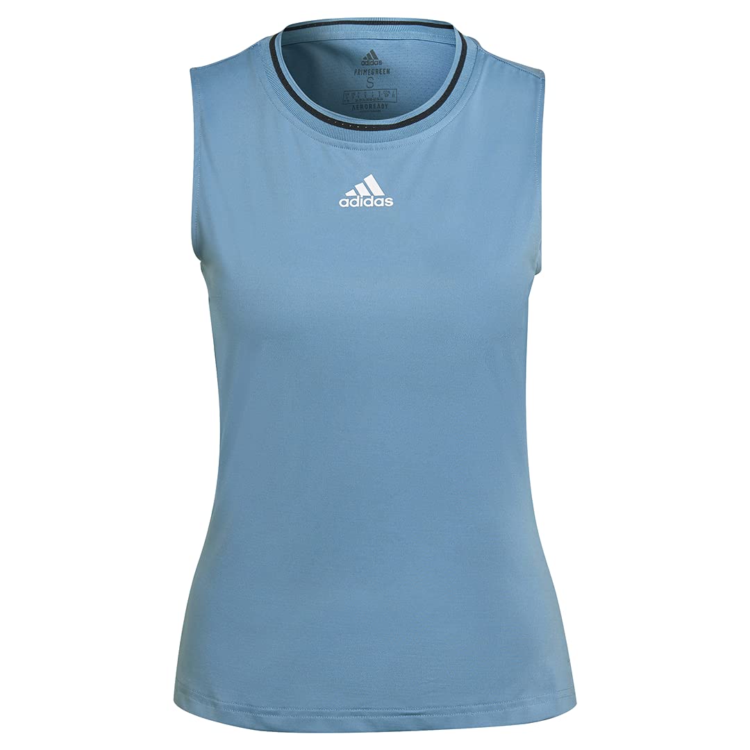 adidas womens Match Tank White/Black Small