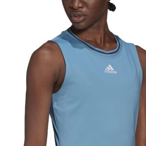 adidas womens Match Tank White/Black Small