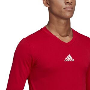 adidas mens Team Base Tee Team Power Red Medium