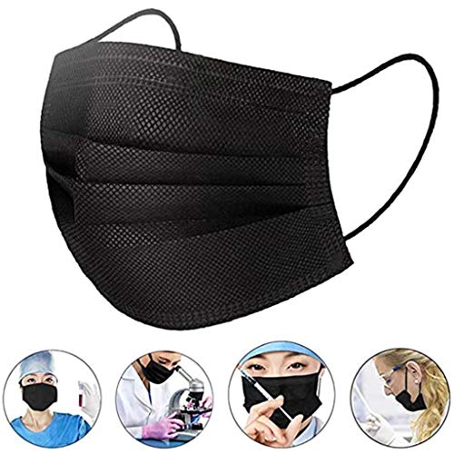 SANGQU Individual Package 50PCS, Easy to Carry and Store, Disposable Product Important for Your Health (Black)