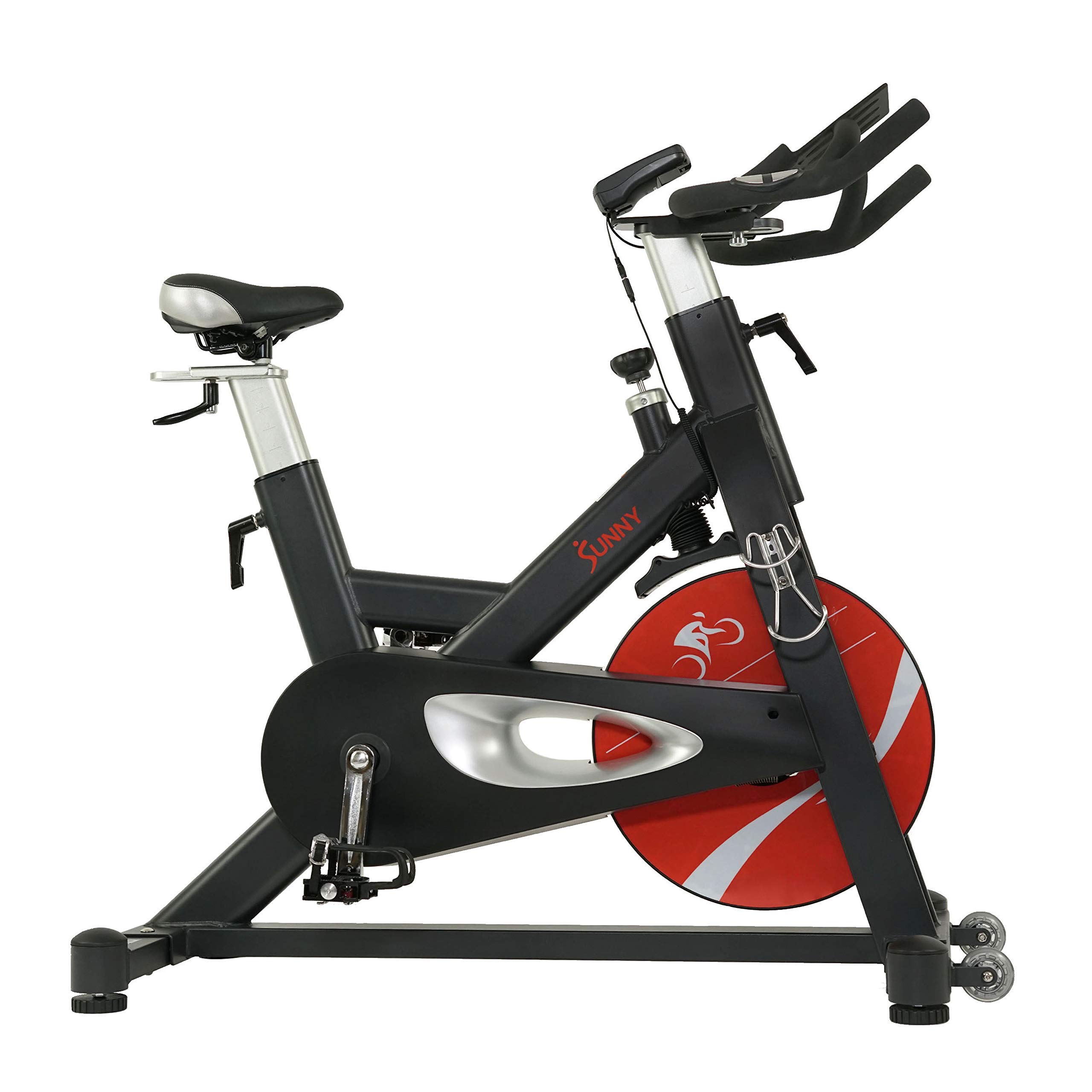 Sunny Health & Fitness Evolution Pro II Magnetic Belt Drive Indoor Cycling Bike - SF-B1986