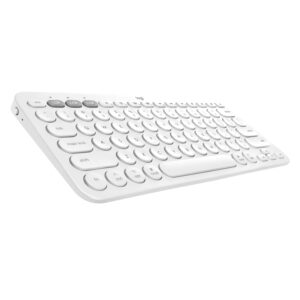 logitech k380 multi-device bluetooth keyboard for mac, off white