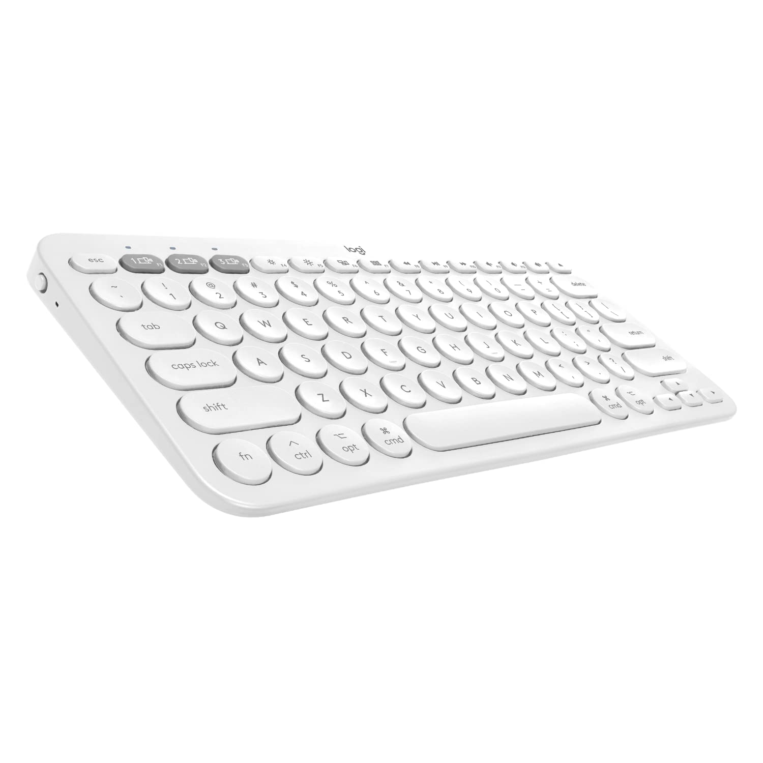 Logitech K380 Multi-Device Bluetooth Keyboard for Mac, Off White