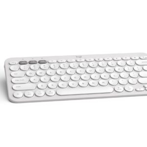 Logitech K380 Multi-Device Bluetooth Keyboard for Mac, Off White