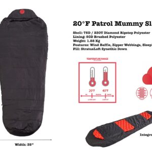 OmniCore Designs Mil-Spec 6-pc. Mummy Modular Sleeping Bag System 30F to -30F