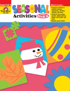 seasonal activities, grades prek-k - teacher reproducibles, e-book