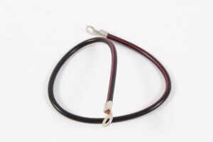 husqvarna genuine 585555501 8 gauge black/red starter cable