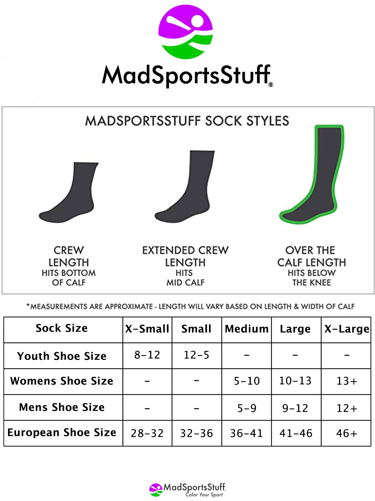 MadSportsStuff Love Soccer Hearts Socks Over the Calf (Neon Pink Small)