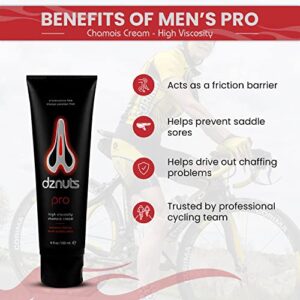 dznuts Men's Pro Chamois Cream 1 Pack + Towel