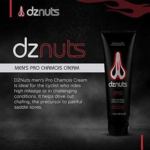 dznuts Men's Pro Chamois Cream 1 Pack + Towel