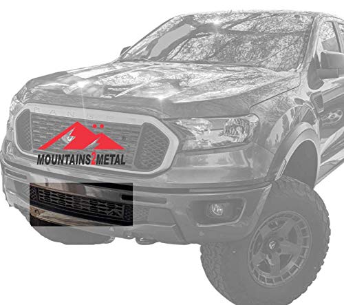 Mountains2Metal “Mod Slots” Edition Powder Coated Black Bumper Grille Insert Fits 2019+ Ford Ranger M2M #200-20-1