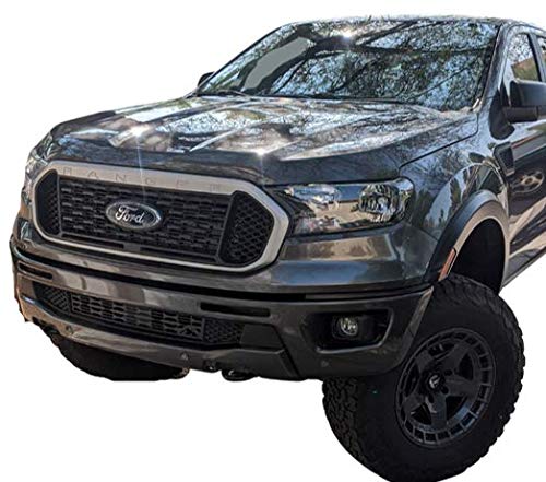 Mountains2Metal “Mod Slots” Edition Powder Coated Black Bumper Grille Insert Fits 2019+ Ford Ranger M2M #200-20-1