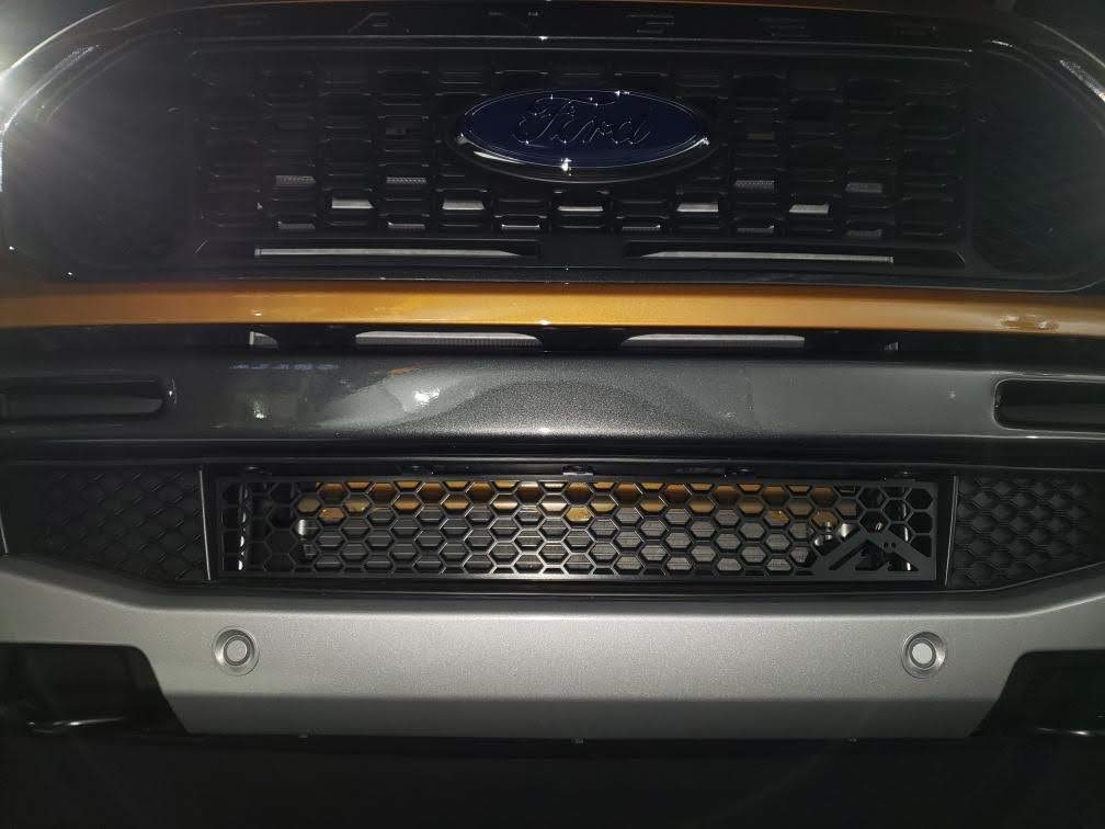 Mountains2Metal “Honeycomb” Edition Powder Coated Black Bumper Grille Insert Fits 2019+ Ford Ranger M2M #200-10-1