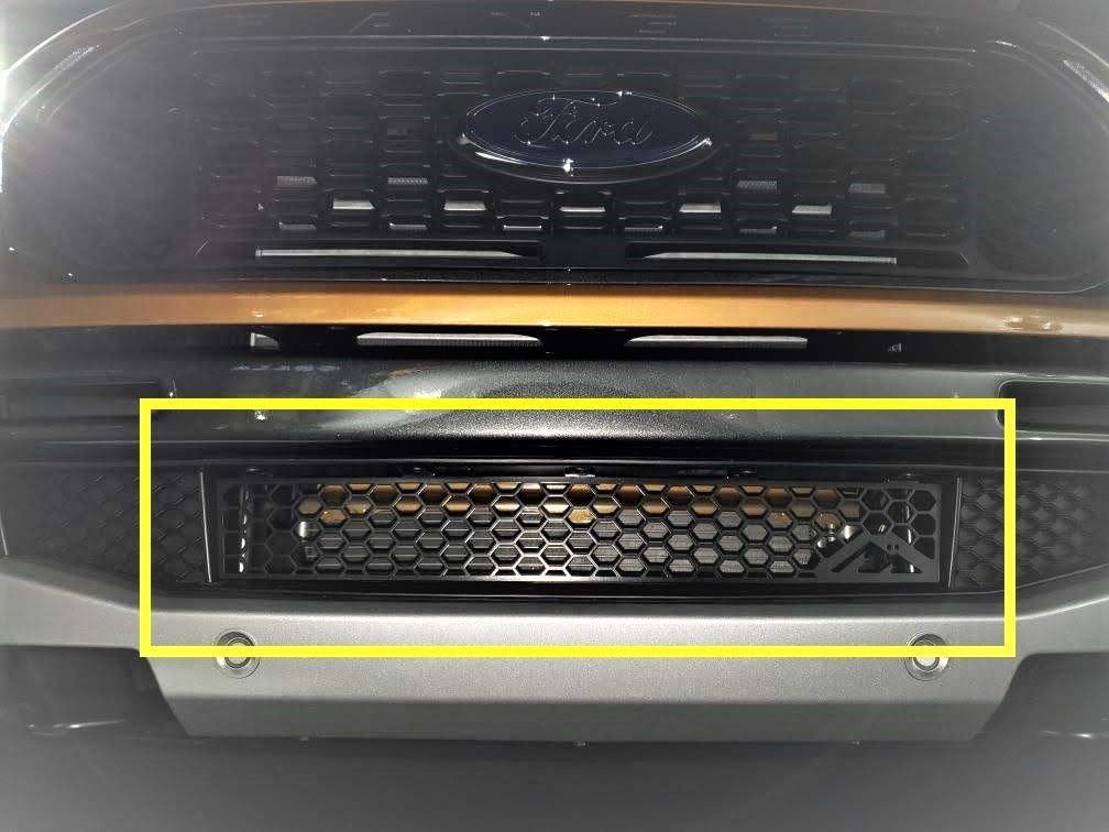 Mountains2Metal “Honeycomb” Edition Powder Coated Black Bumper Grille Insert Fits 2019+ Ford Ranger M2M #200-10-1