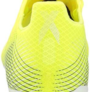 adidas Men's X GHOSTED.2 Soccer Shoe, Solar Yellow/White/Team Royal Blue, 11.5