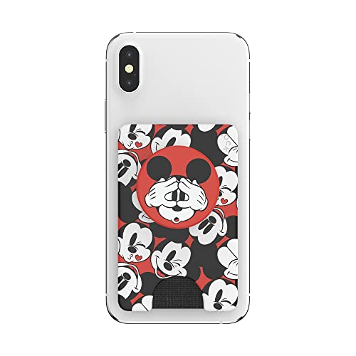 PopSockets Phone Wallet with Expanding Phone Grip, Phone Card Holder, Disney PopWallet - Pattern