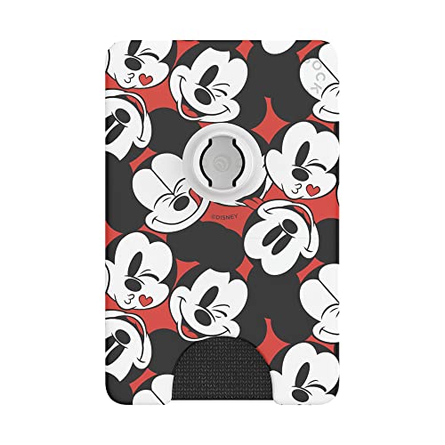 PopSockets Phone Wallet with Expanding Phone Grip, Phone Card Holder, Disney PopWallet - Pattern