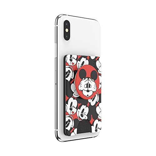 PopSockets Phone Wallet with Expanding Phone Grip, Phone Card Holder, Disney PopWallet - Pattern