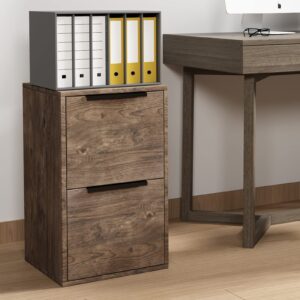 greatmeet 2 drawer wooden file cabinet,