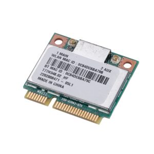 ebtools dual band 2.4g/5ghz network card, replacement ar5b22 network 300mbps bluetooth 4.0 wifi mini pci e wireless card