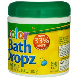 Crayola Color Bath Dropz 3.59 Ounce - 60 Tablets (Pack of 4)