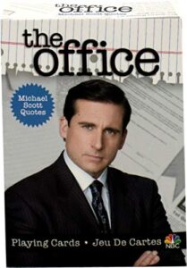 aquarius the office michael quotes playing cards - michael themed deck of cards for your favorite card games - officially licensed the office merchandise & collectibles