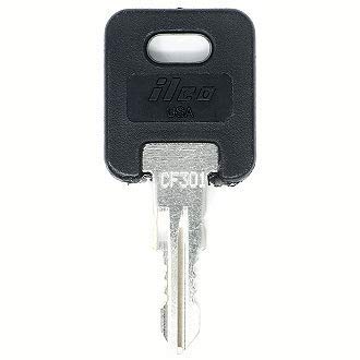 Fastec Industrial CF339 Replacement Keys: 2 Keys