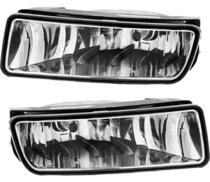 compatible with ford expedition fog lights lamps set 2003 2004 2005 2006 driver and passenger side