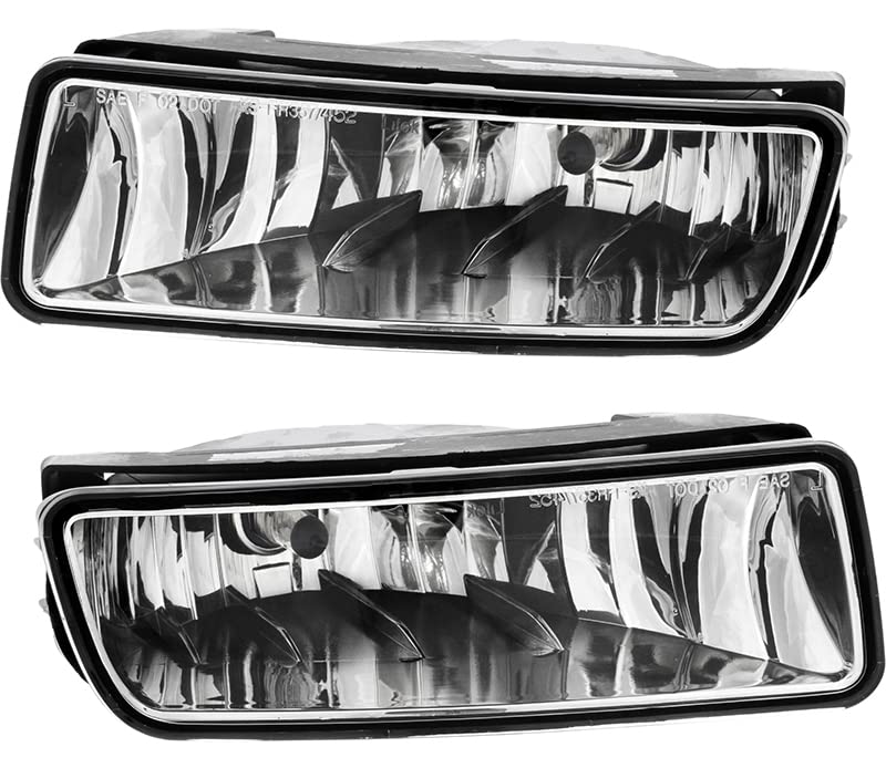 Compatible with Ford Expedition Fog Lights Lamps Set 2003 2004 2005 2006 Driver and Passenger Side