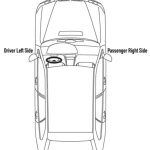 Compatible with Ford Expedition Fog Lights Lamps Set 2003 2004 2005 2006 Driver and Passenger Side